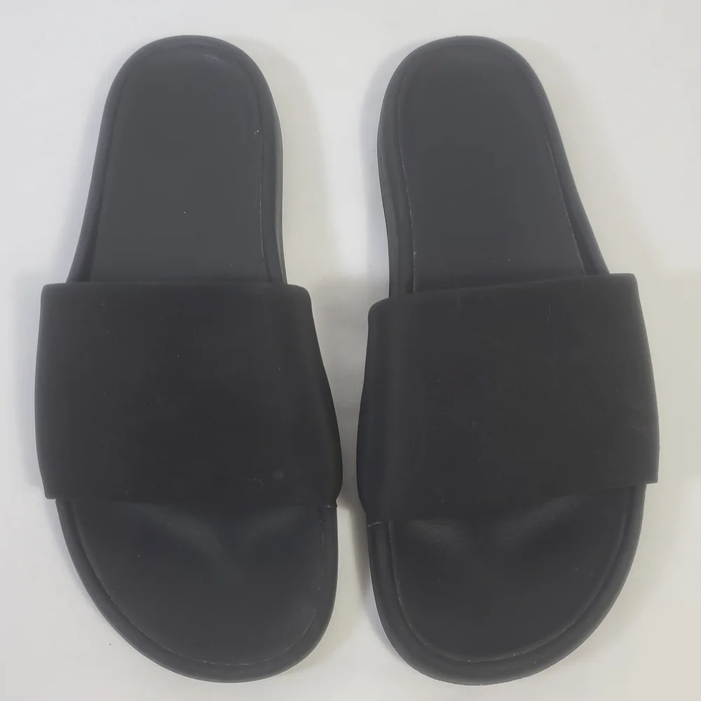 lululemon athletica Black Slide Sandals Size 11 - Picture 9 of 14